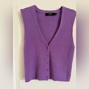 💜 Icône by Simons Women's Lavender Sweater vest.